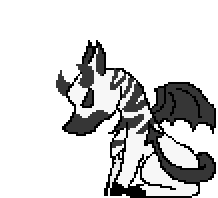 [9664c4] Demon Spirit Pup Zebra