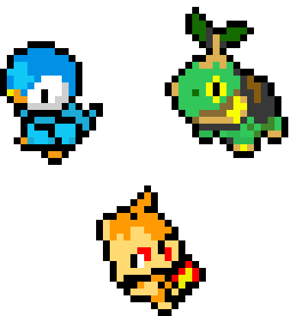 [b1ead8] Starter trio