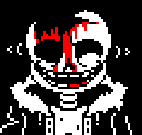 [7ce906] WHAT THE FUCK?! -HorrorTale Sans
