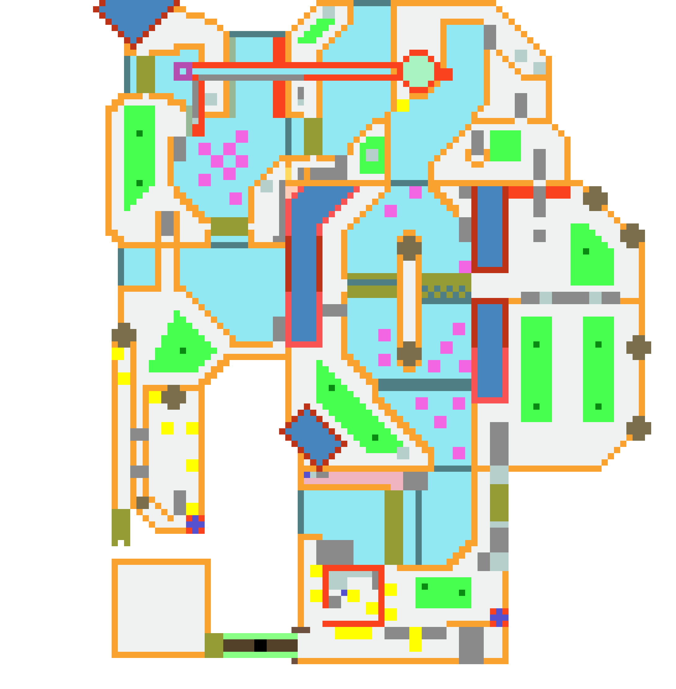 [9664c4] Blue resort map