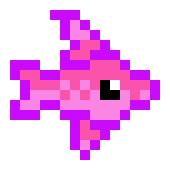 [28d1fd] pink fish