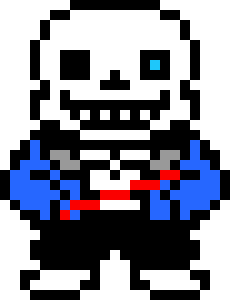 [9664c4] Sans' Frisk battle phase 2 Sprite