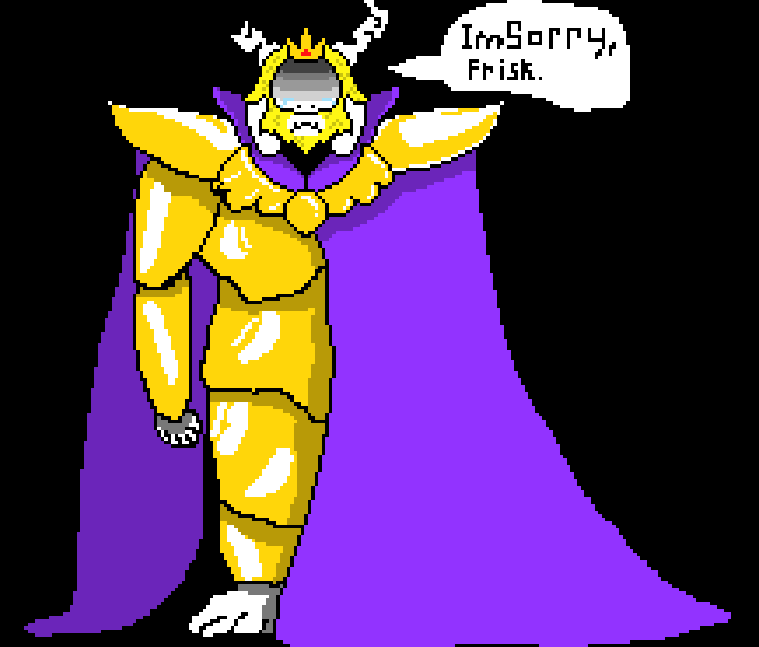 [90f5fb] Sorrowful King Asgore
