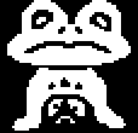 Froggit (Undertale) -T (Feel free to use with credit in the desc)