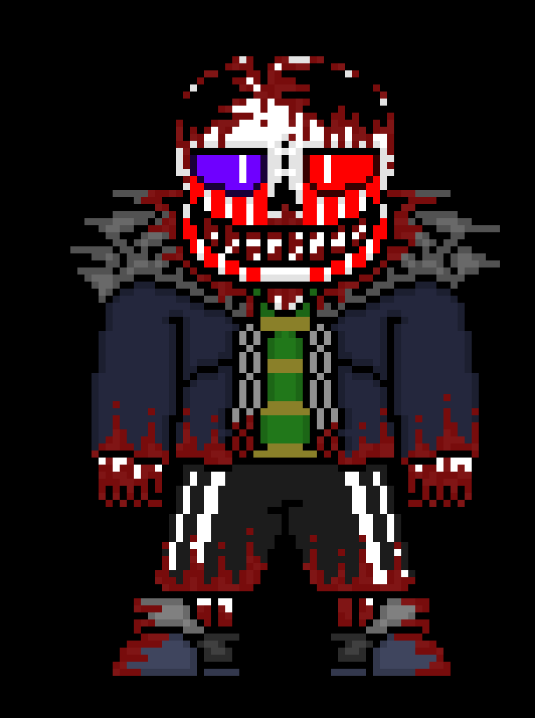 [d6e367] Huh? A talking a flower? And a tall rainbow clothed sans? Hmm the hell is going on here?!