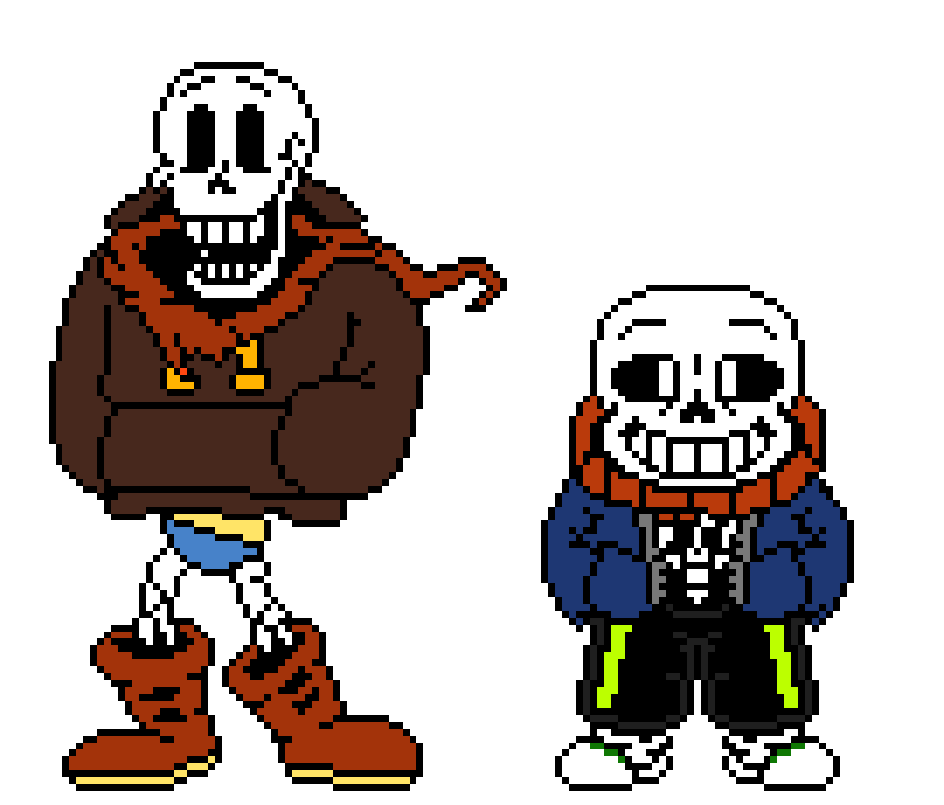 Undertale Sans and Papyrus the Skelebros