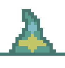 [833c3c] wizard hat