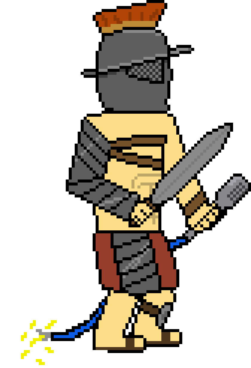 [9664c4] Gladiator gladius knæ