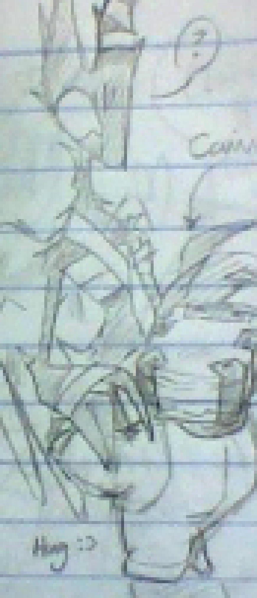 [d0698a] this one is loopy Aorta, shes in the Back Up AU- this Aorta doesn't have multipul personalities, shes schizo instead-