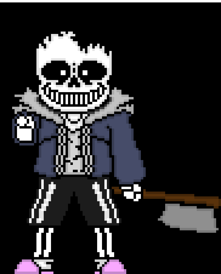 [e8cb42] hey 7ee2f3 those sprites seem familiar, are you a youtuber? - Terror Sans