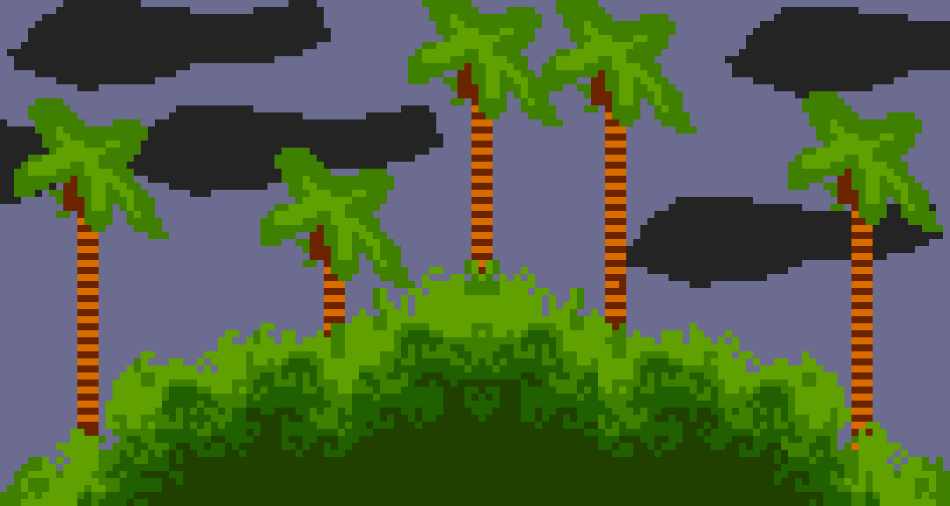 [2043c6] Green Hill! [Act 1] [Locked Genesis] X33 [Background]