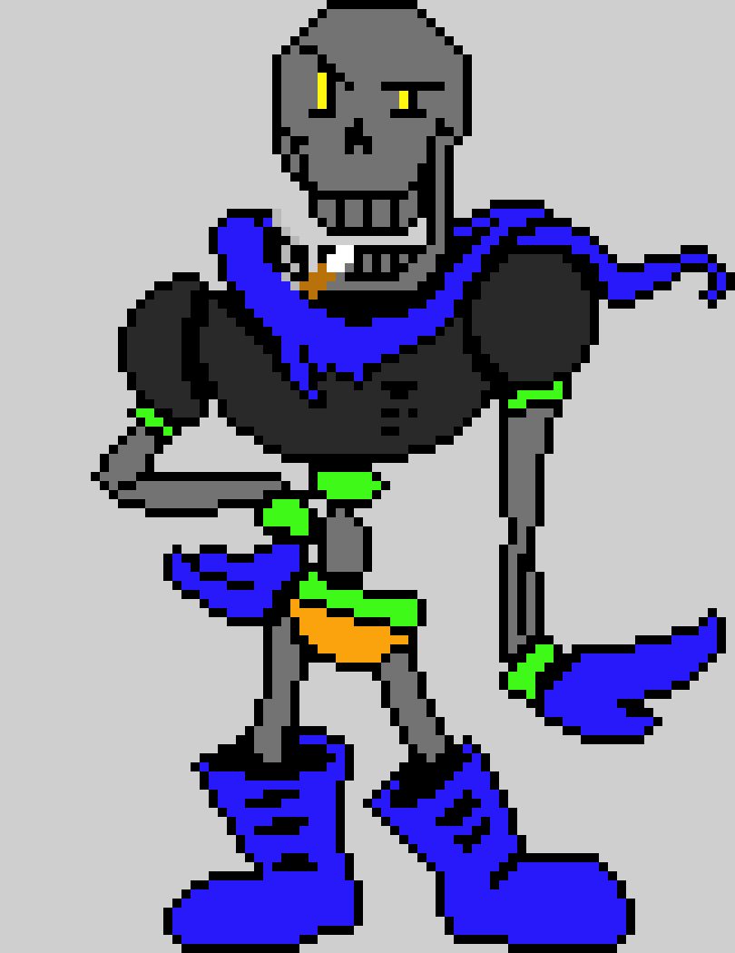 [dfd709] Undertale Papyrus sprite