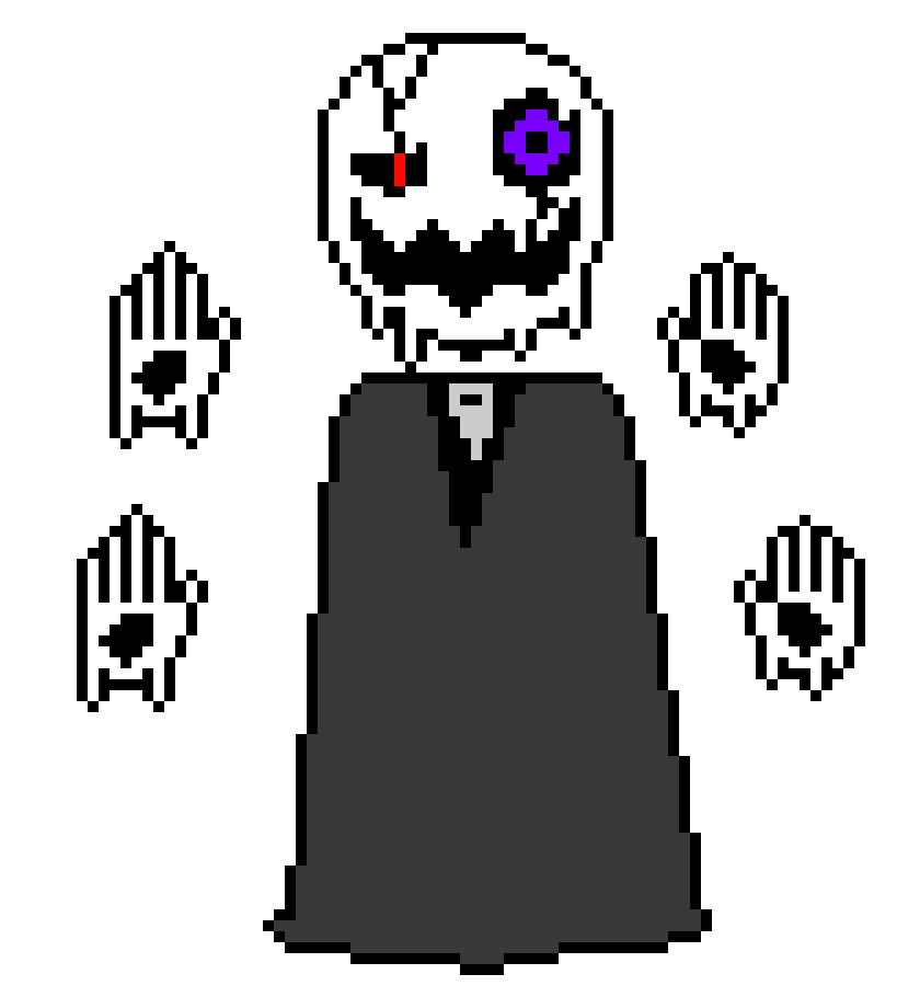 UNDERTALE - Gaster Battle Sprite 