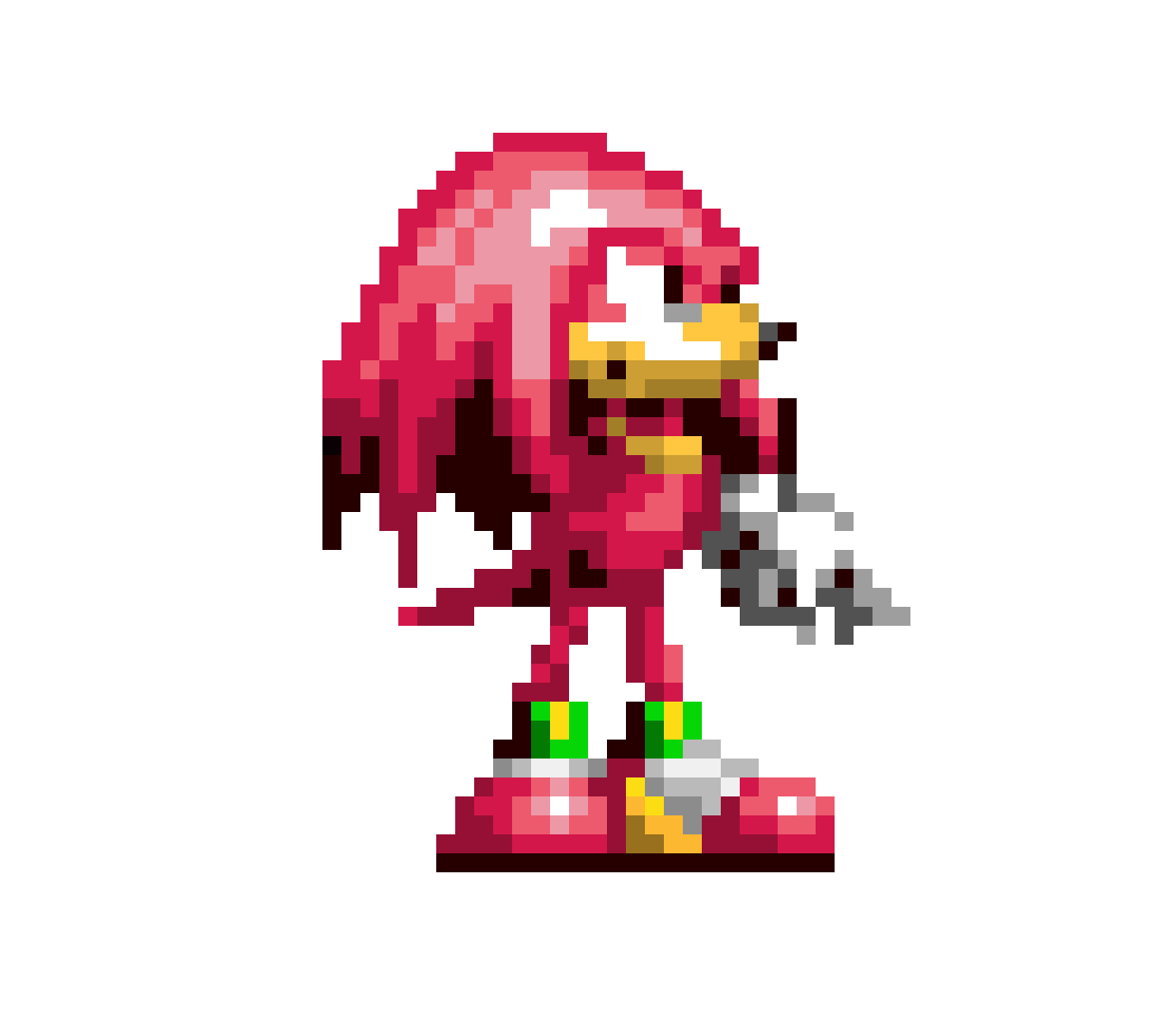 [9664c4]  Knuckles Chaotix Knuckles sprite 1995