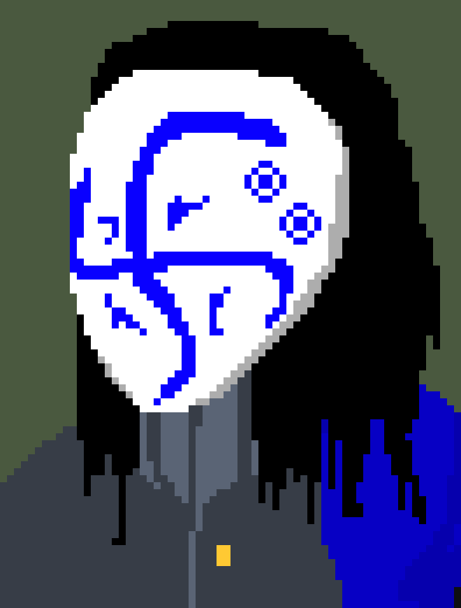 [90dac8] [It was Mariposa, who jumped down into the arena, as their mask was glowing.] "I was wondering why the Professor had such high hopes for the two of you. Now, I can sort of understand why." [As he continued walking down towards Andre.]