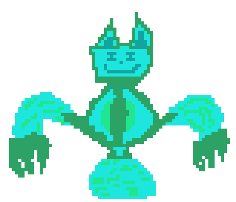[ff88ad] cat evil space robot