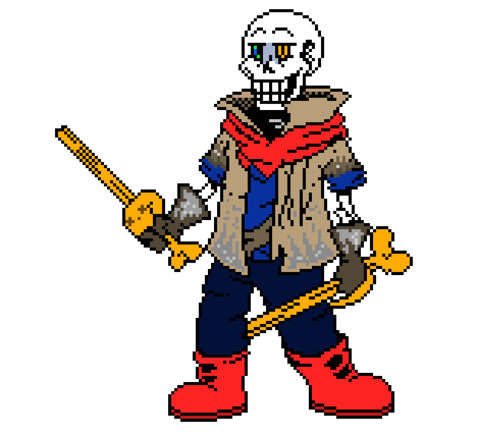 [c8bb2d] DustBelief Papyrus 