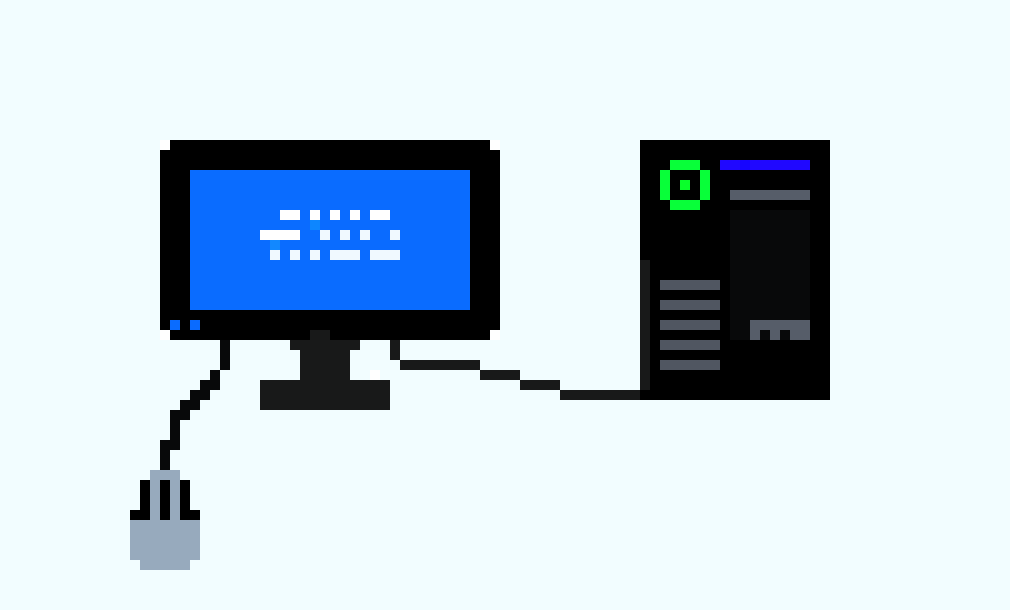 computer pixel art