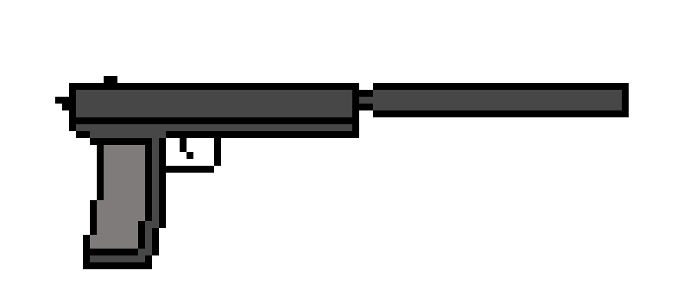 [8bc662] Suppresed Pistol