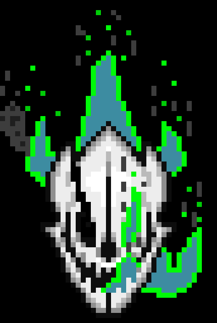 [9664c4] Undershrike Sans Gaster Blaster 02