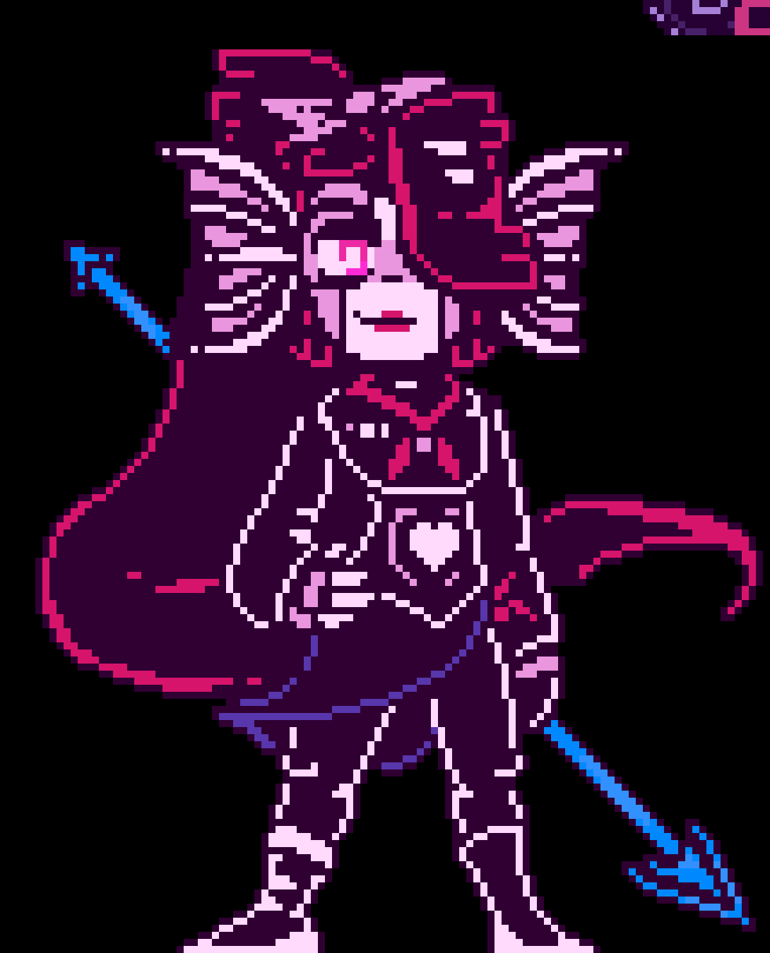 [b59ecf] While yes there is a bit too much but this undyne sprite is just  👌 -Ash, with a changed ID