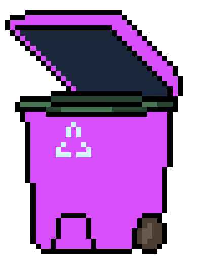 [0a1f10] green-trash-can