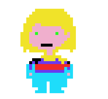[1f8627] Custom Undertale Human Sprite Template