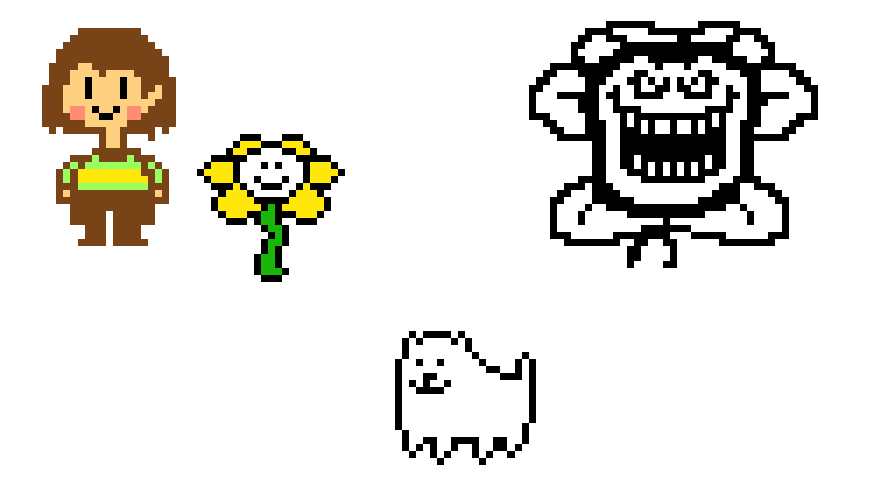 Characters from Undertale