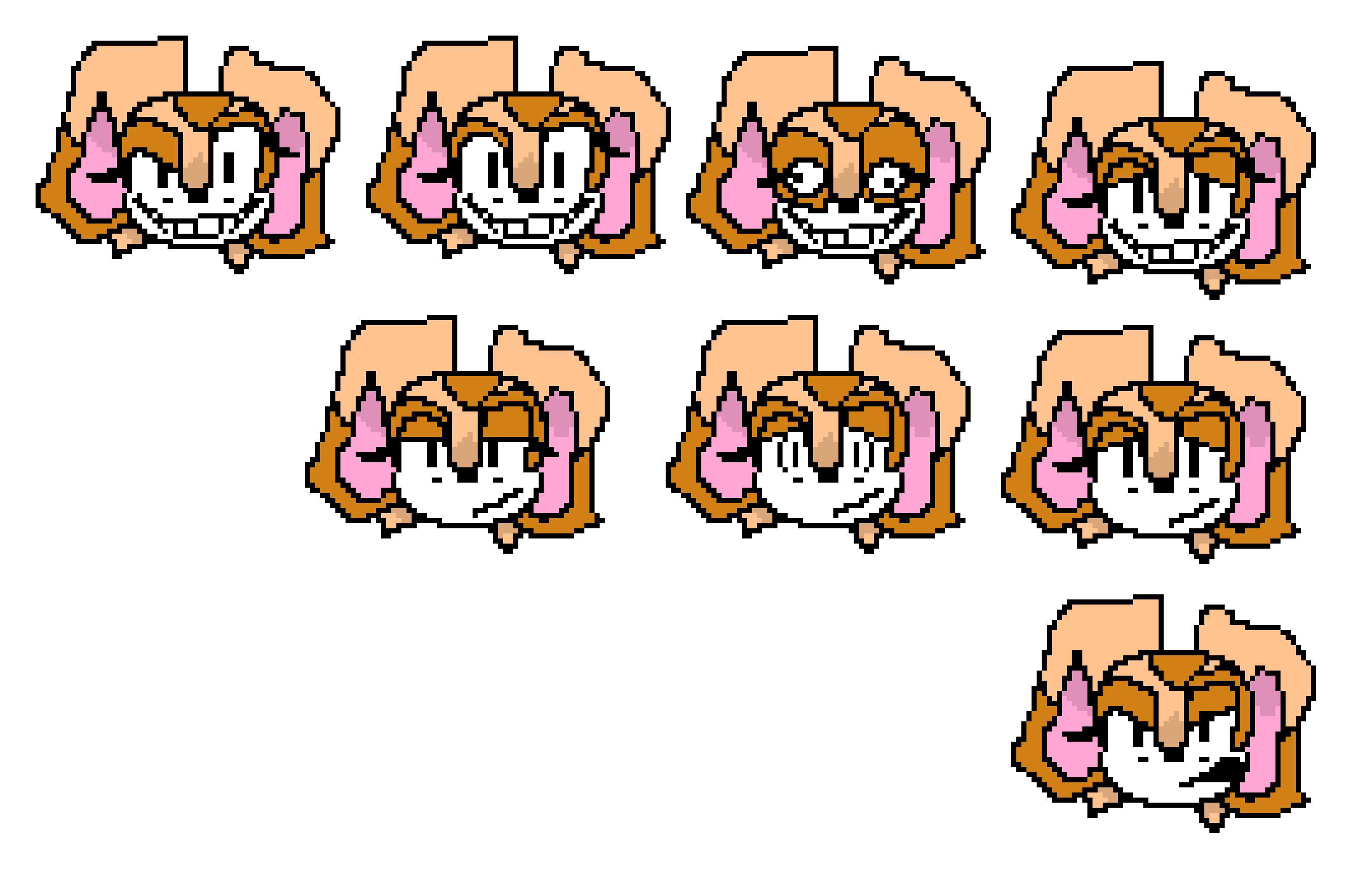 [e21241] Cream_Headsprites