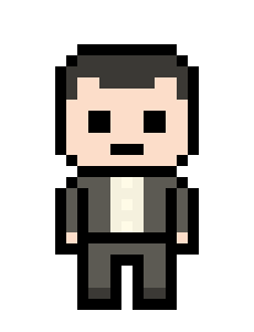 [cb8d4f] Michael pixel sprite base
