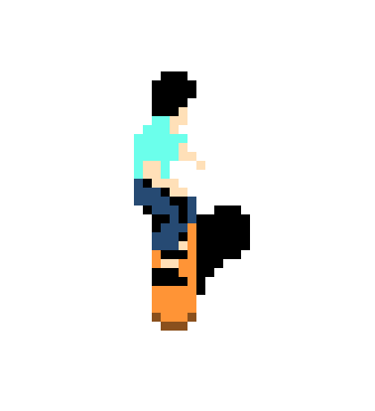 [ff2d5b] Skateboarder