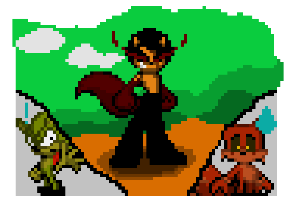 [494b86] "Heh, foolish mortals." -- Blood Occultur the Bloodhedgewolf Demon Hybrid's Unaffected Whatsoever!