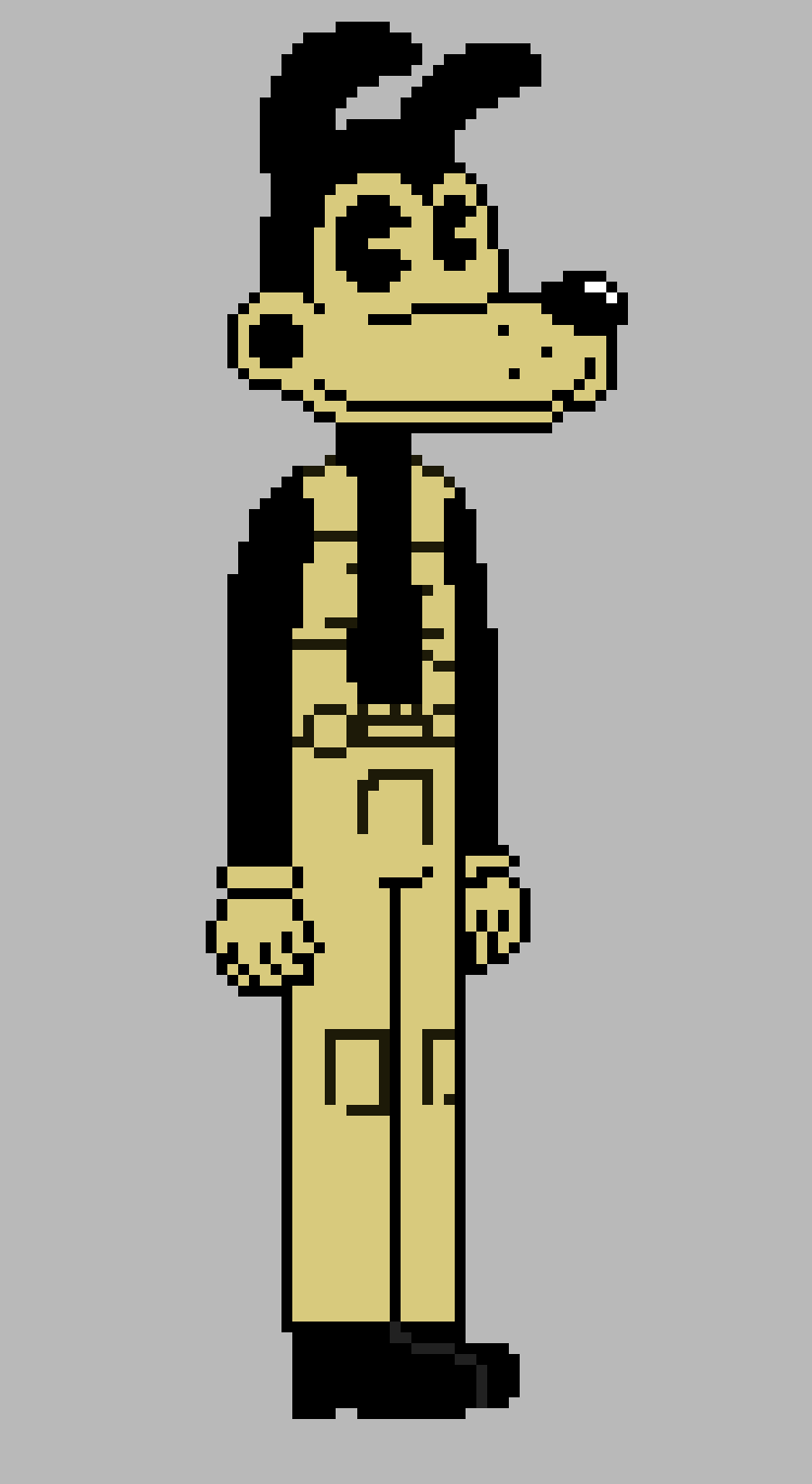 Boris The Wolf (full body pixel art) (batim character) by Japanese Poisonous Bite Mawile