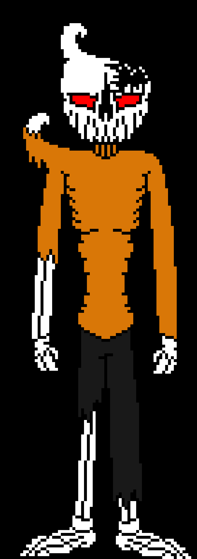 [c7b058] Fell version of caftars giant skeleton demon form thing