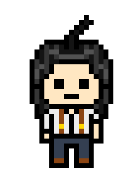 [24c7eb] danganronpa pixel sprite base