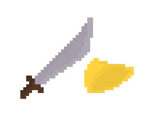 [147522] sword hits gold