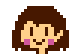 [2f6fc4] Chara and Frisk (Undertale)