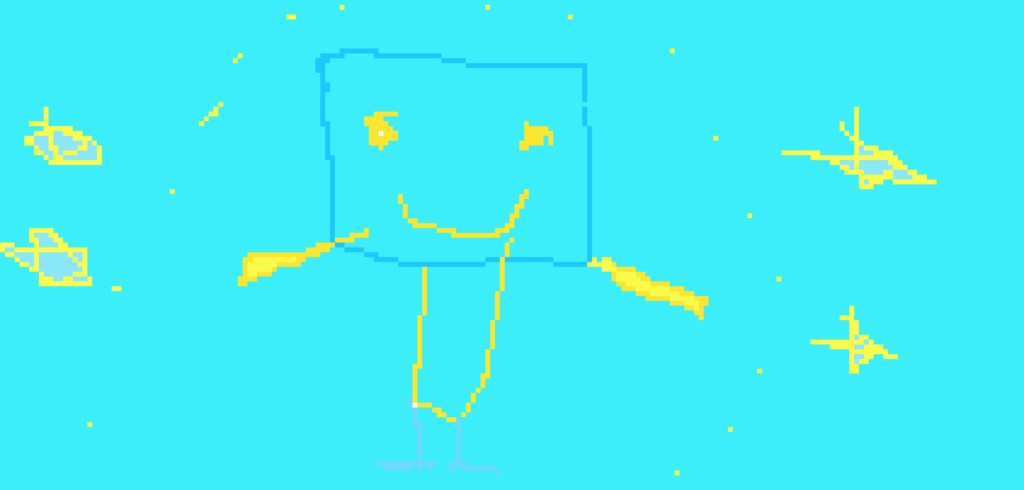 [13ede1] square guy