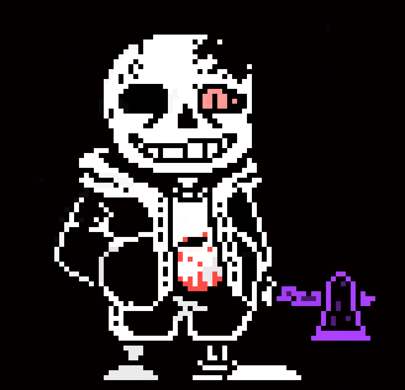 Hi, Killer. I told Dust that my axe was randomly stolen and that a creature gave me this weird one. So uh.... yea, this is pretty much my main axe for now. - Horror
