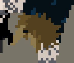 [816c09] *The hair that was grabbed is rips off, as the body disappears, the hair begins to melt into the same black liquid.*