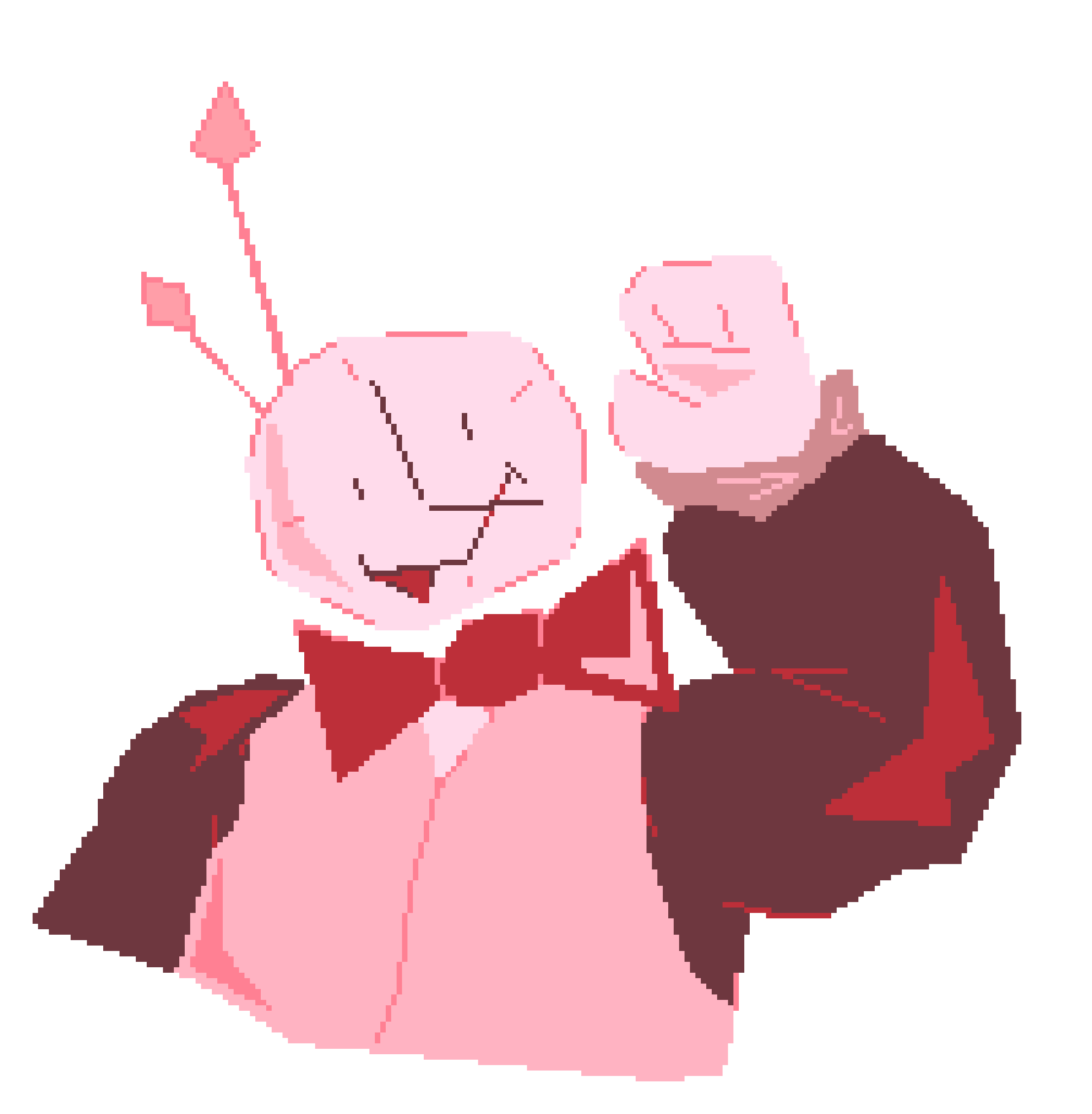 [fbf0df] one of these days i WILL hop on krita and start doing polygon lasso fill art and it will look like sadi1v (that one 13 (14???) year old animator with a massive fucking subscriber base somehow)