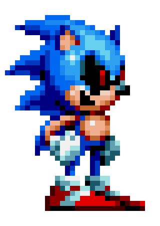 Sonic.exe Mania Sonic Sprite