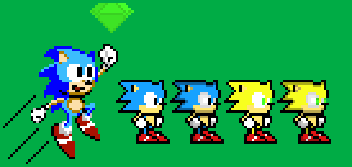 [9664c4] Super Sonic Transformation