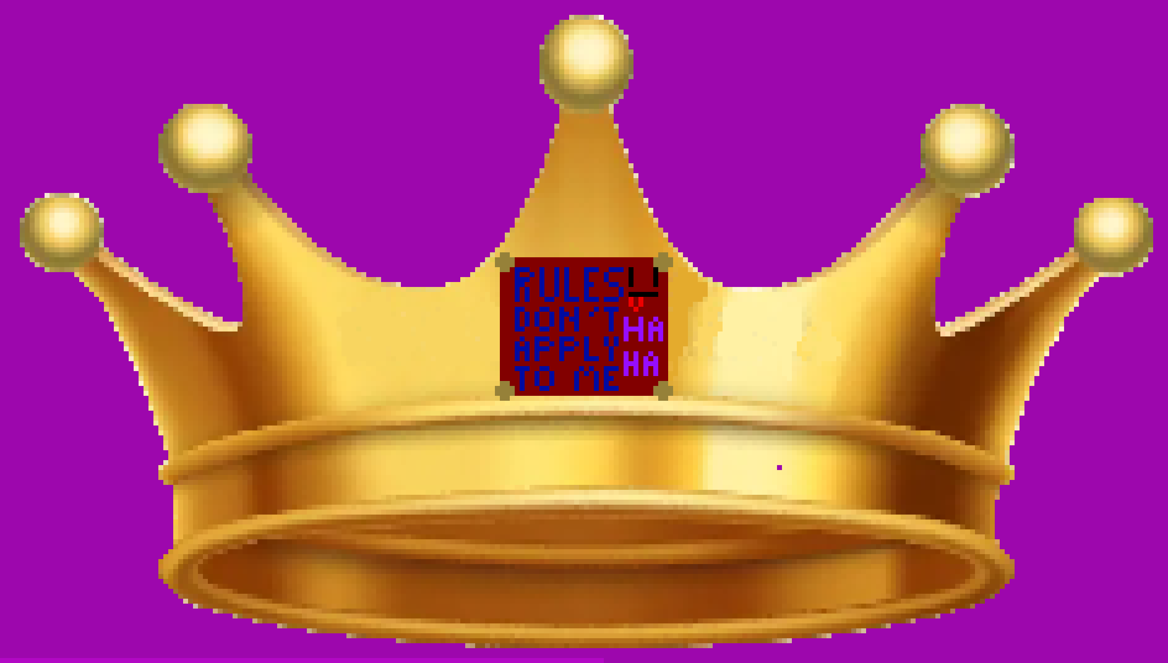 [2dd94d] Rulebreaker crown