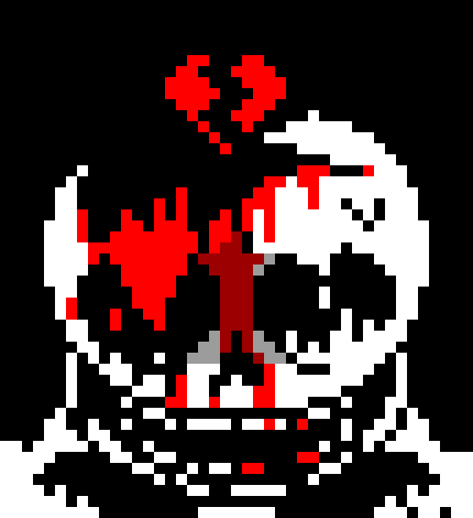 [7ce906] *(You start seeing past memories, time when you had regret, hated, or disgusted to.) -HorrorTale Sans