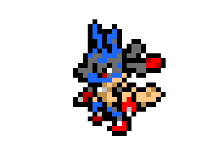 [9664c4] Mega Lucario Sprite