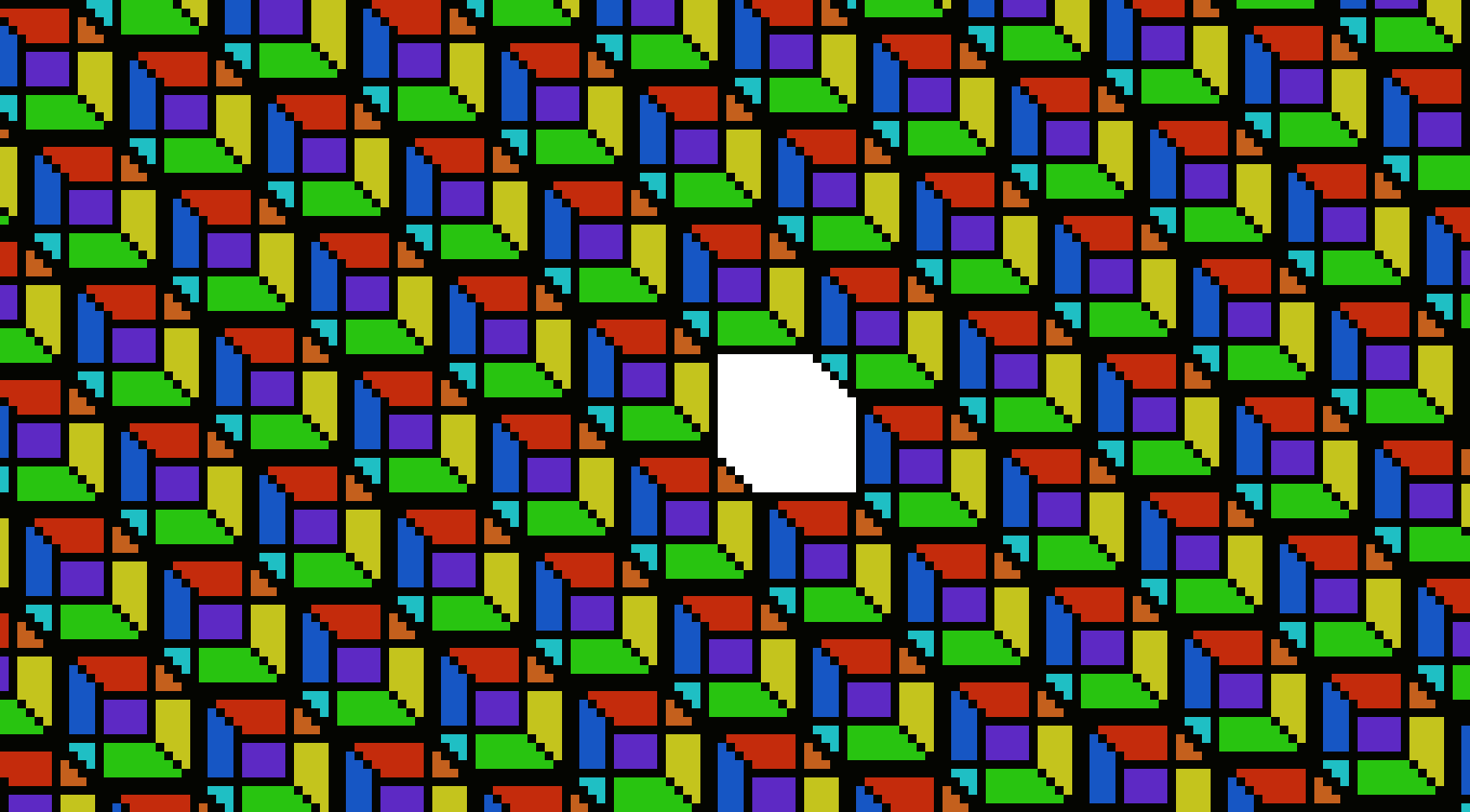 trippy 3d squares