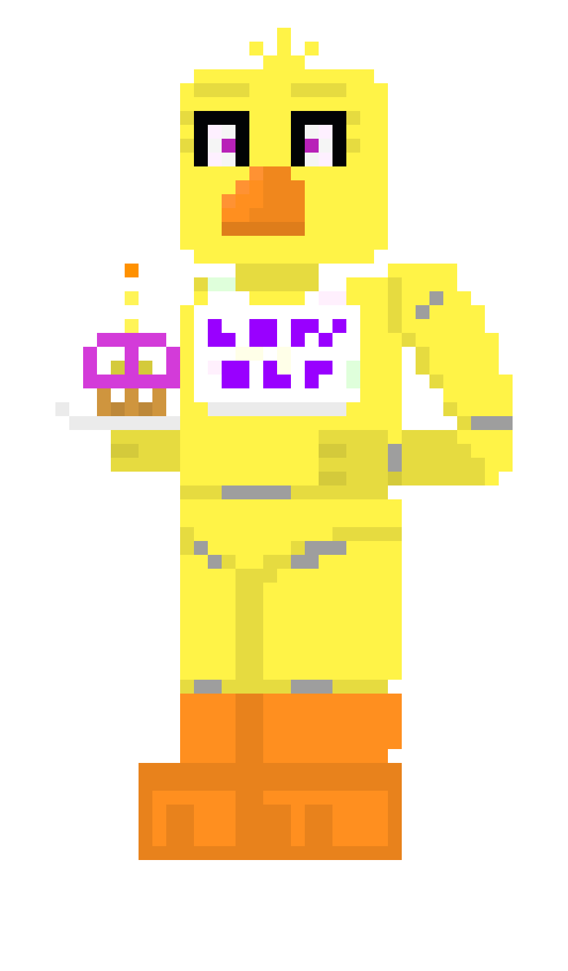 [3db459] chica model left