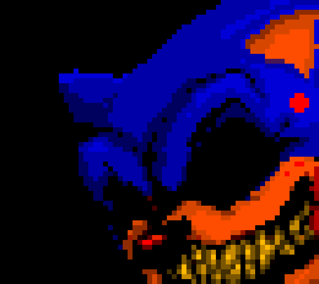 [c2fe0c] -X begins biting off his limbs, one by one, Cackling in the process- 