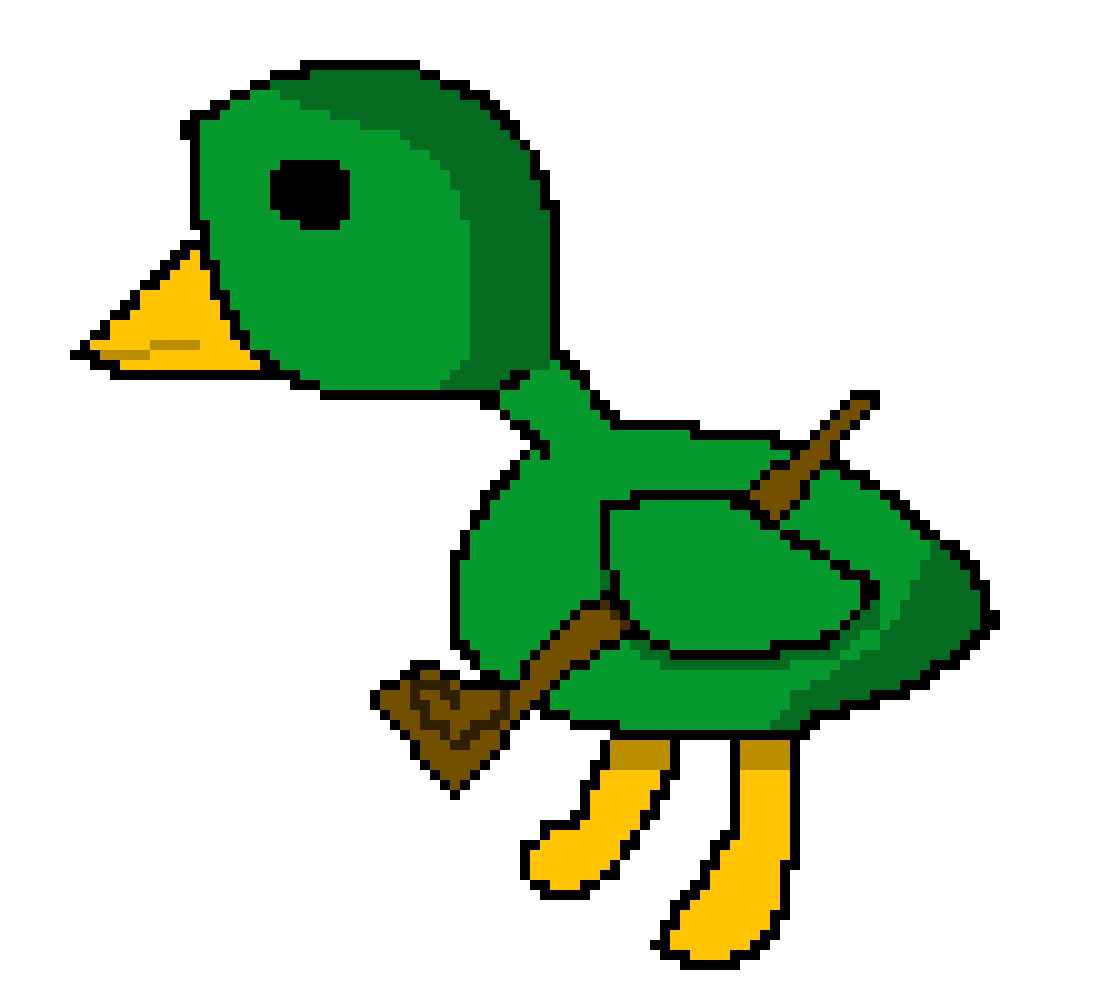 [5b2f3e] -starts honking "My stick"-